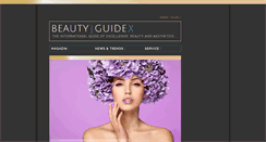 Desktop Screenshot of beautyguide-x.com